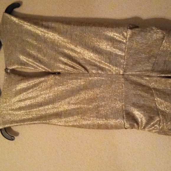 Anthr metallic wrap dress tags - Picture 8 of 10